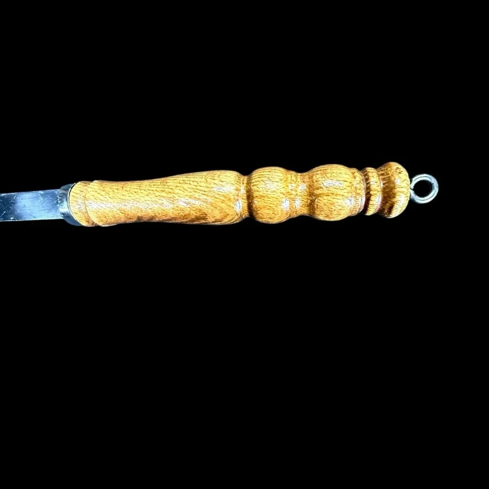 Chef's‎ Delight Spatula Stainless Steel Wood Handle Vintage Cookware